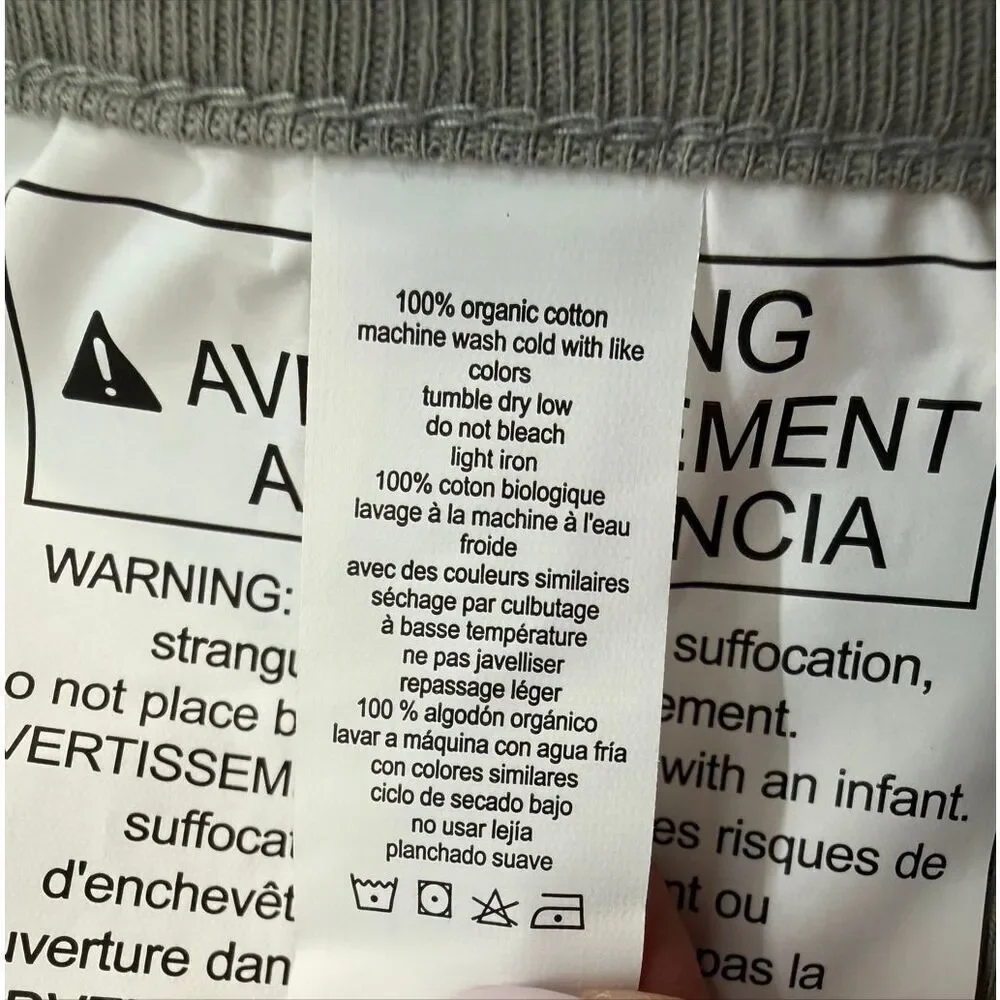 NWT Monica and Andy Organic Cotton 8 piece Blanket and Burp Cloth Bundle - Gende